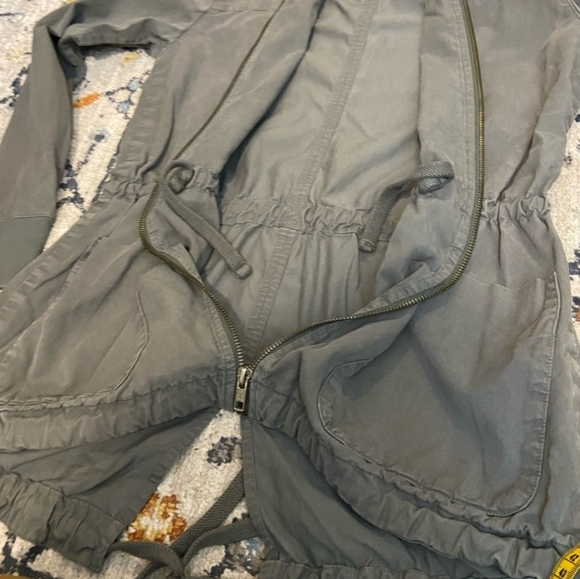 Standard James Perse Full Zip Utility Military Jacket - Picture 3 of 14